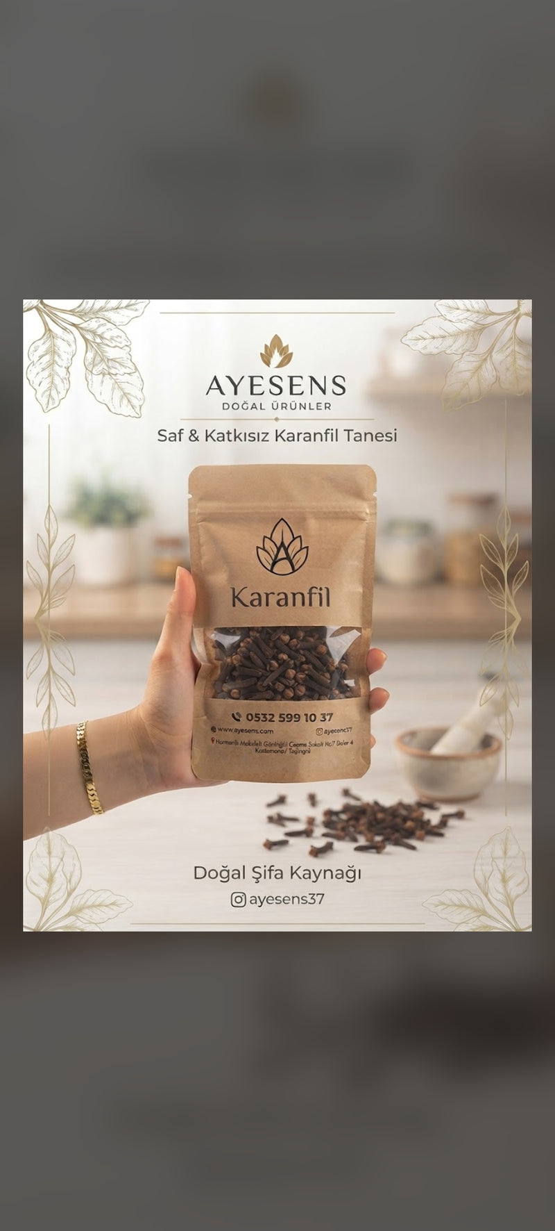 KARANFİL 50Gr
