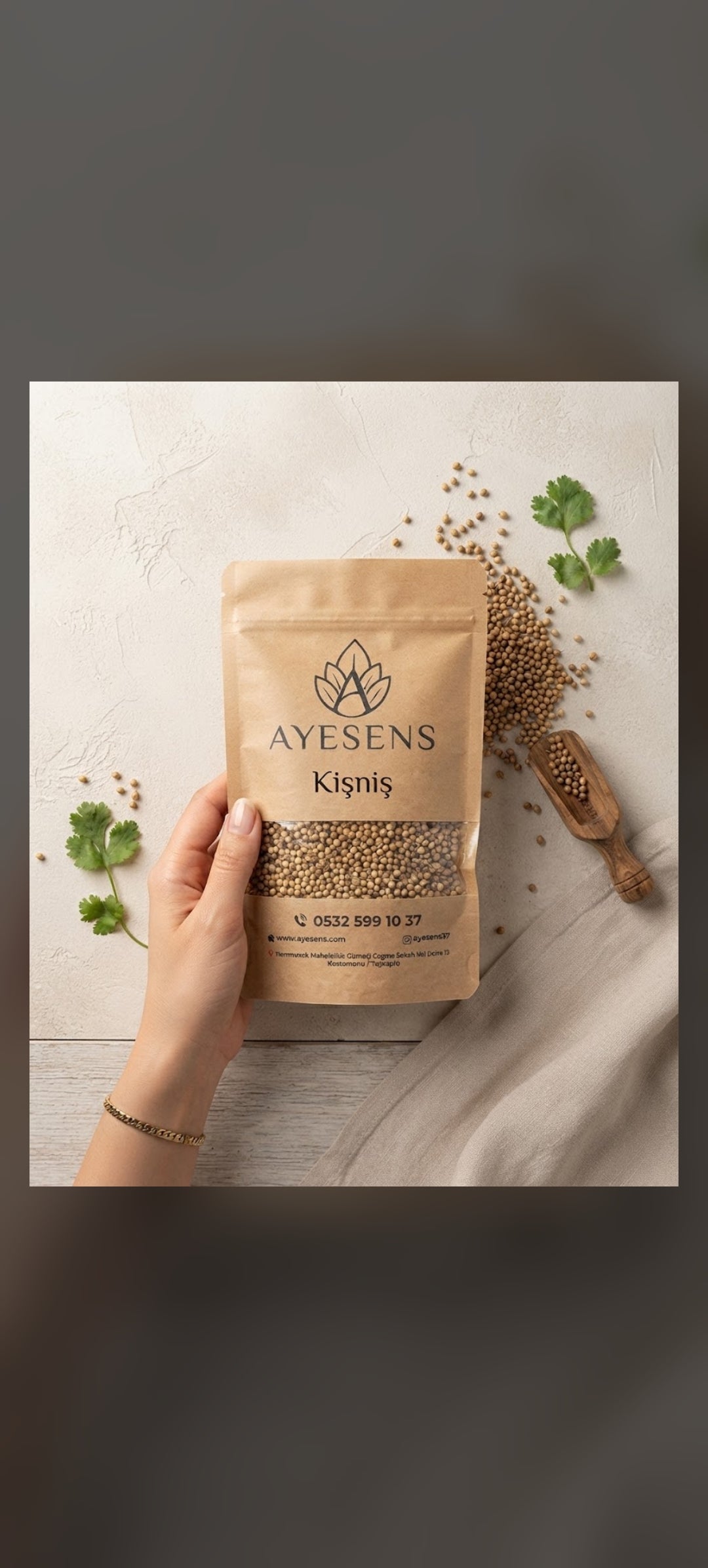 KİŞNİŞ 100Gr