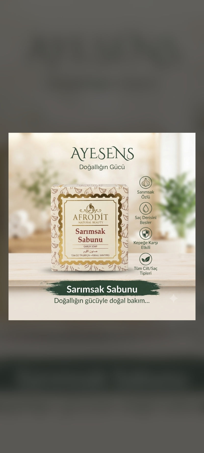 SARIMSAK SABUNU