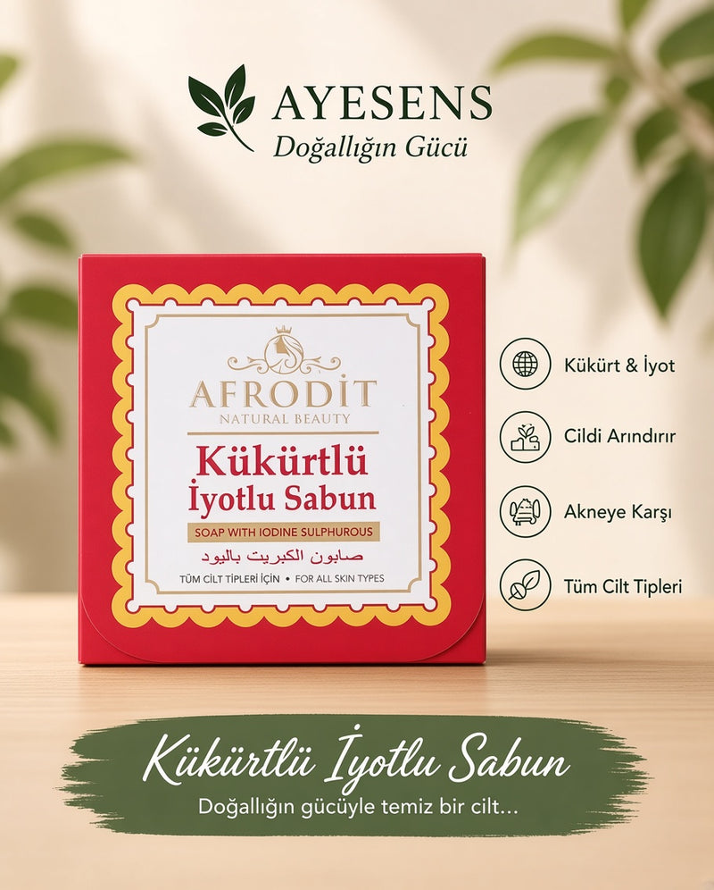KÜKÜRTLÜ İYOTLU SABUN