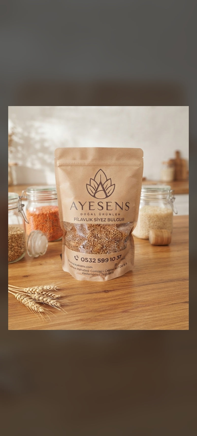 PİLAVLIK SİYEZ BULGUR 500Gr