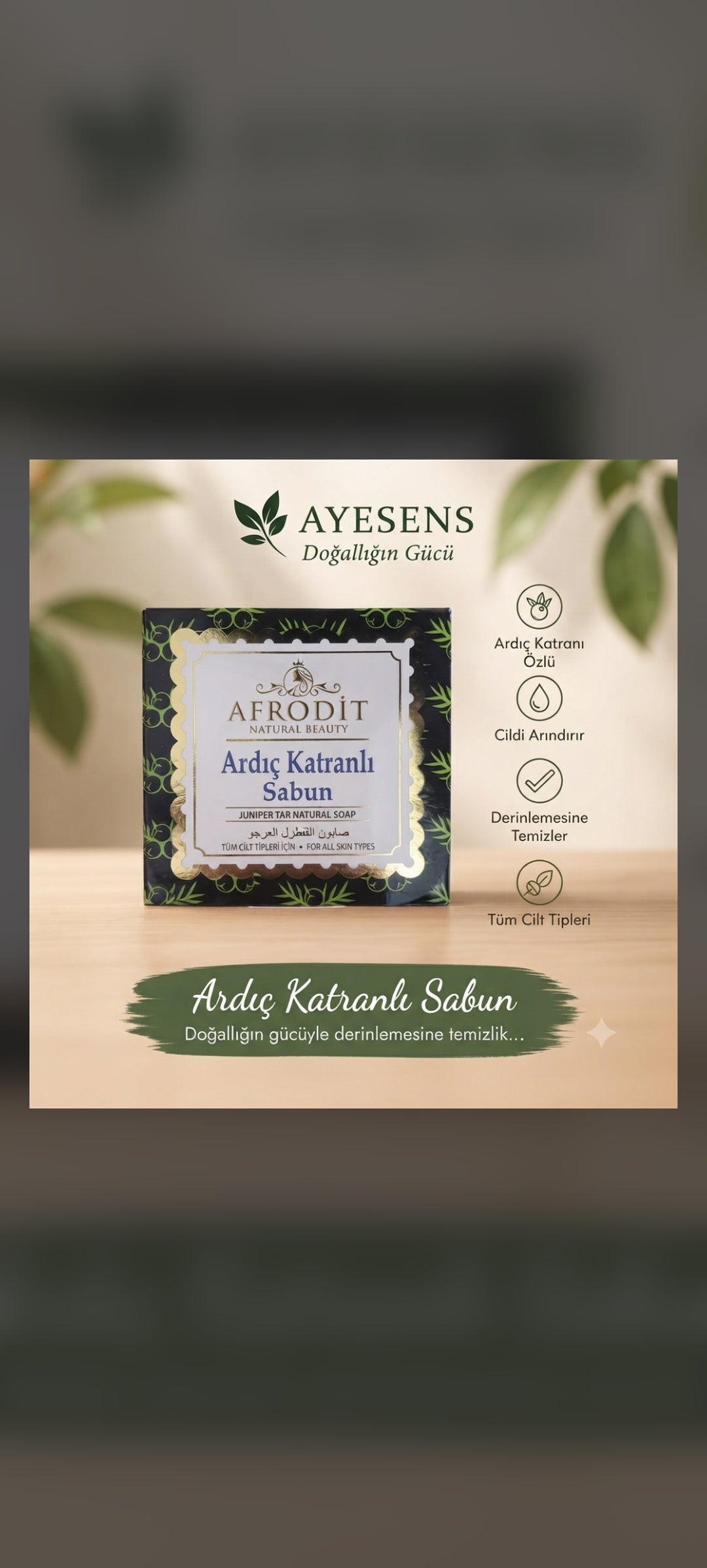 ARDIÇ KATRANLI SABUN