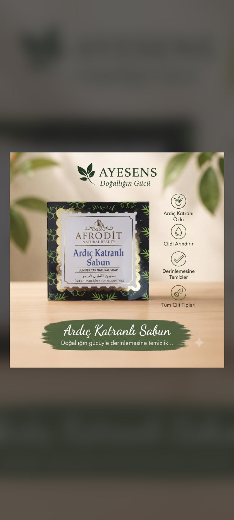 ARDIÇ KATRANLI SABUN
